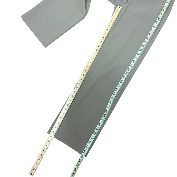 Aritzia Babaton Khaki Agency Pant Wool Trousers High Rise Size 4 - Picture 9 of 11